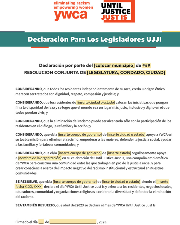 UJJI 2023 - Declaración Para Los Legisladores